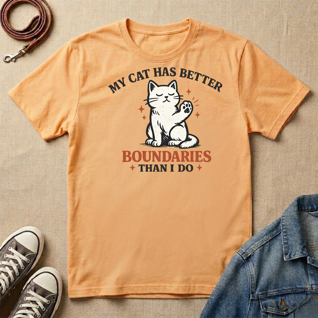My Cat Has Better Boundaries T-shirt