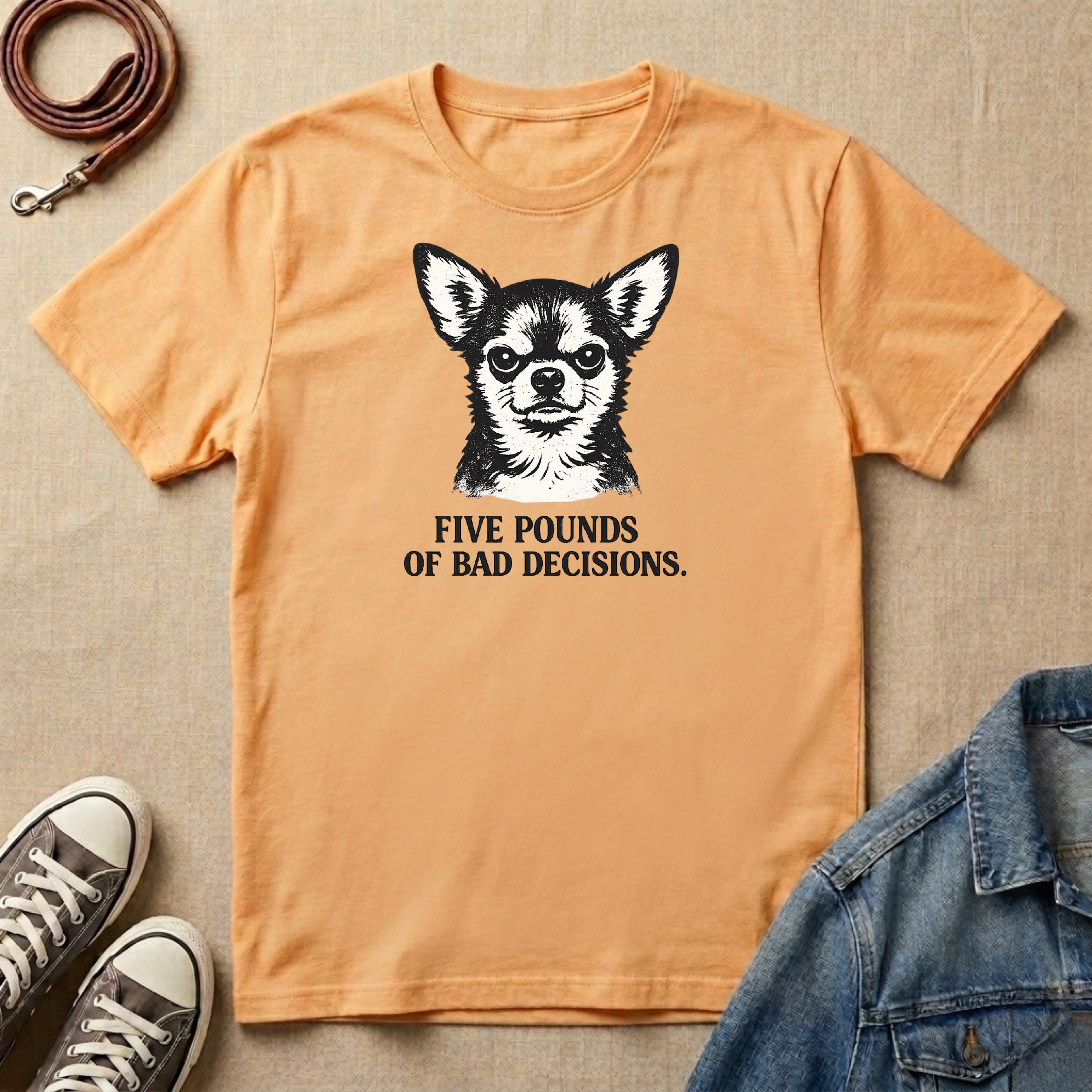 5 Pounds of Bad Decisions T-shirt
