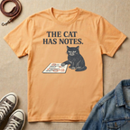 The Cat Has Notes T-shirt
