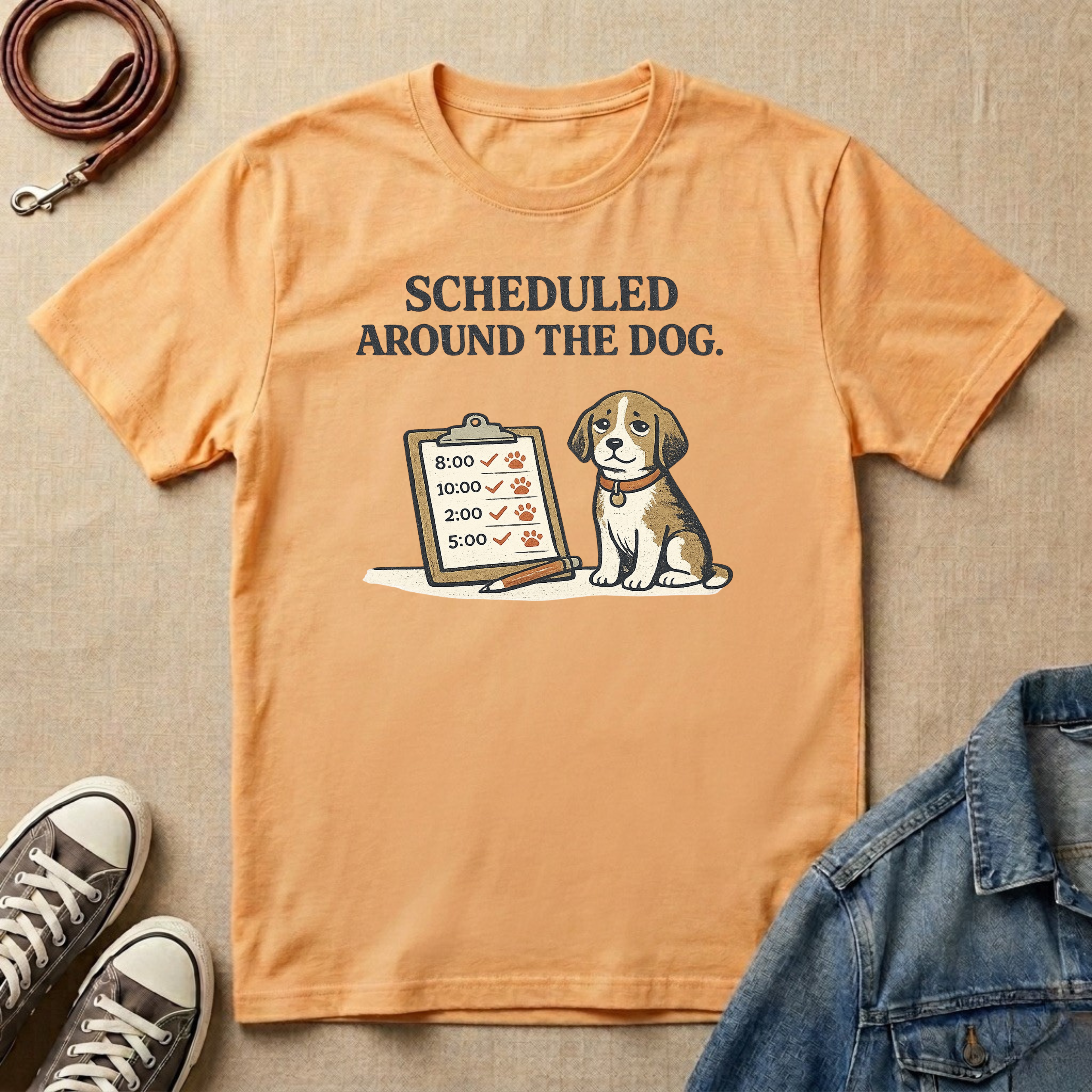 Scheduled Around the Dog T-shirt