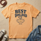 Best Dog Dad Trophy T-shirt