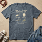 New Pet Parent Survival Kit T-shirt