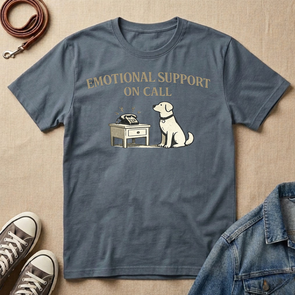 Emotional Support On Call T-shirt