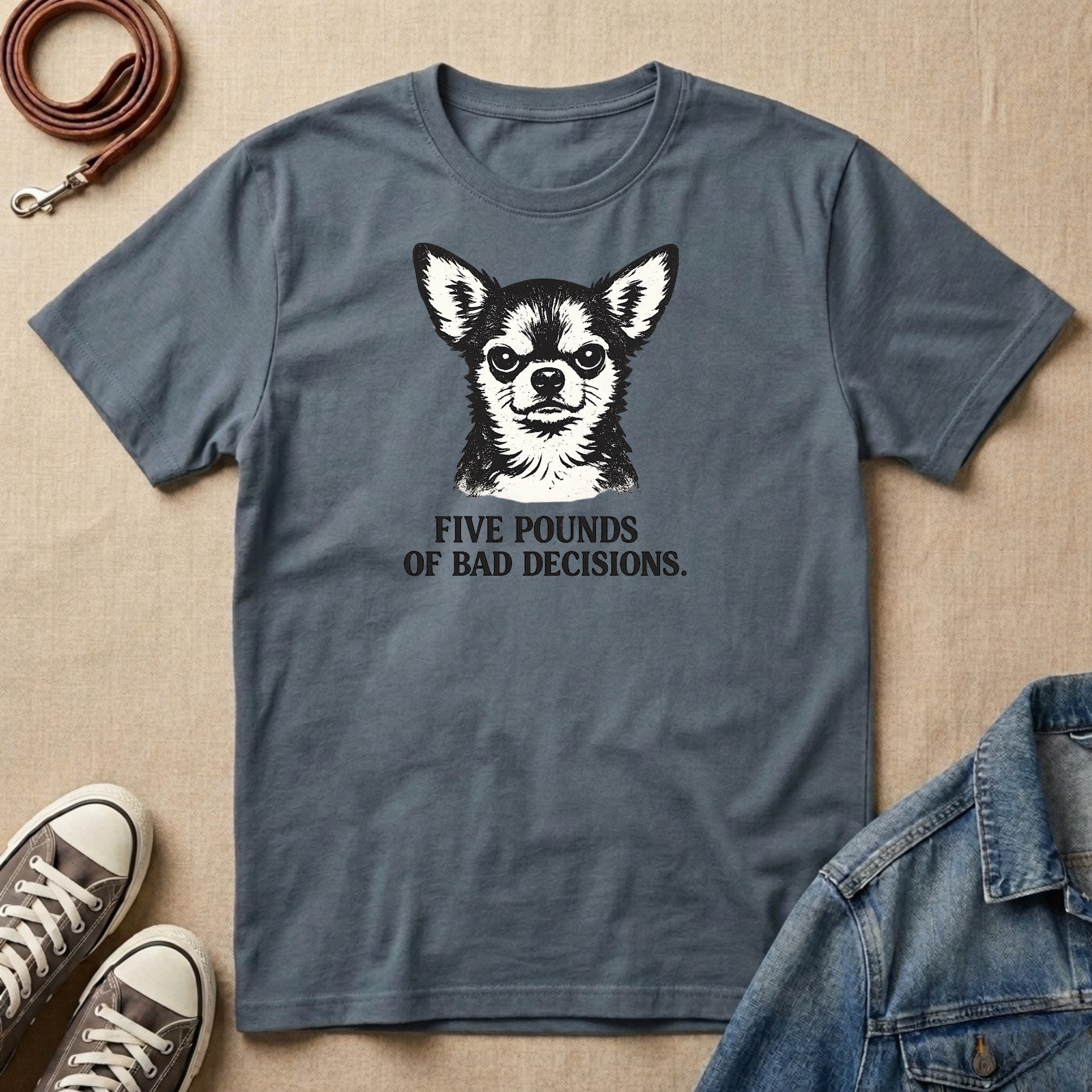 5 Pounds of Bad Decisions T-shirt