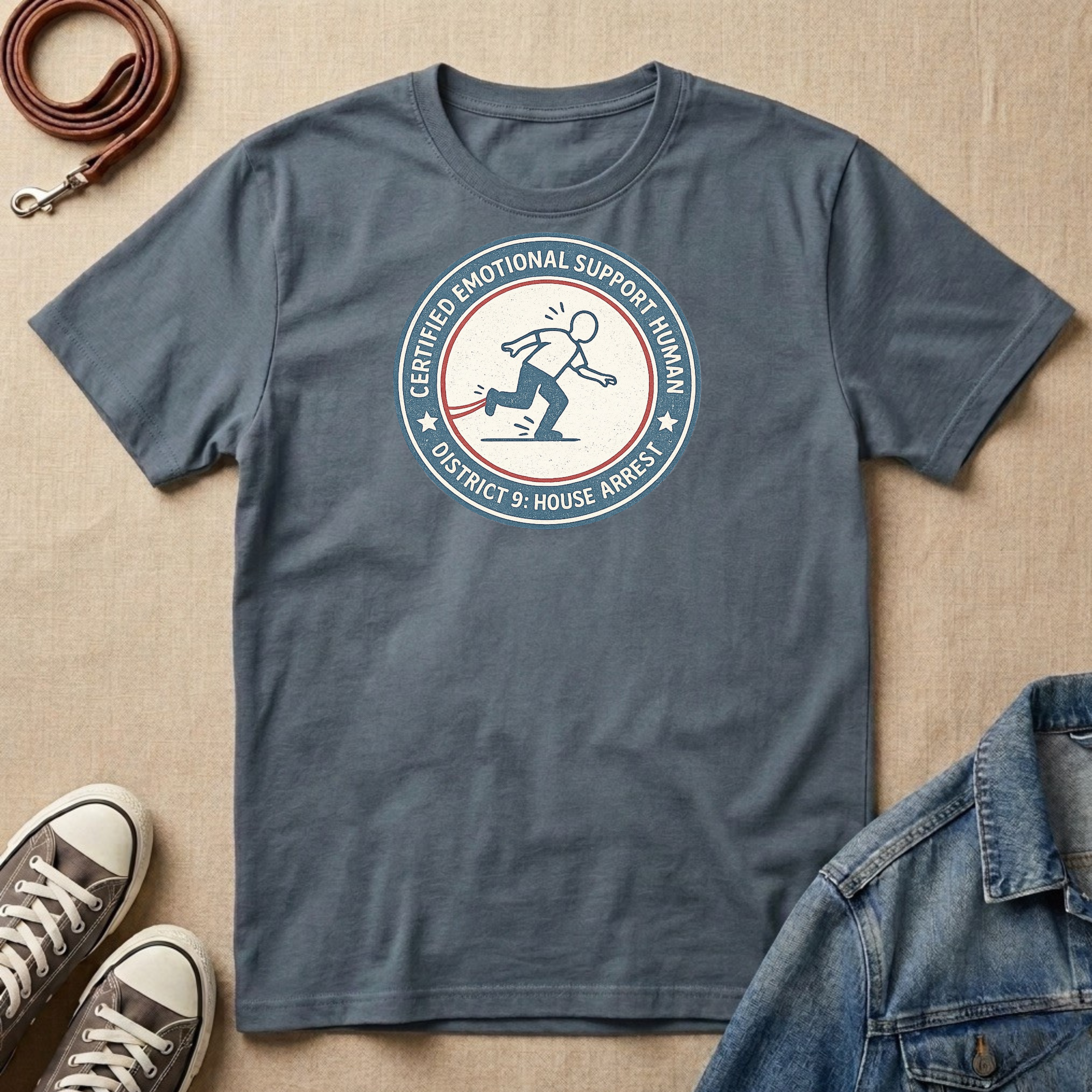 Certified Emotional Support Human T-shirt