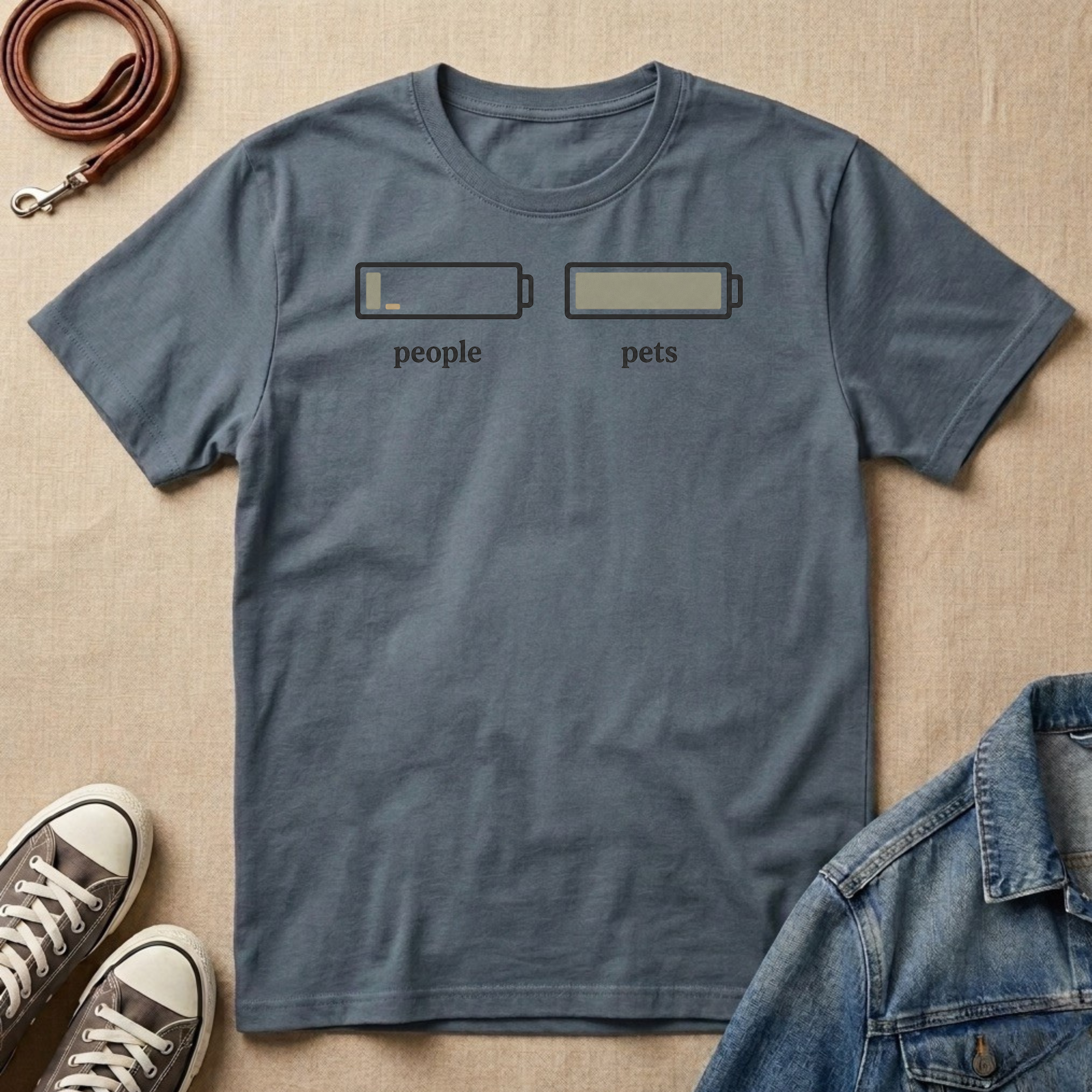 Pets Battery T-shirt