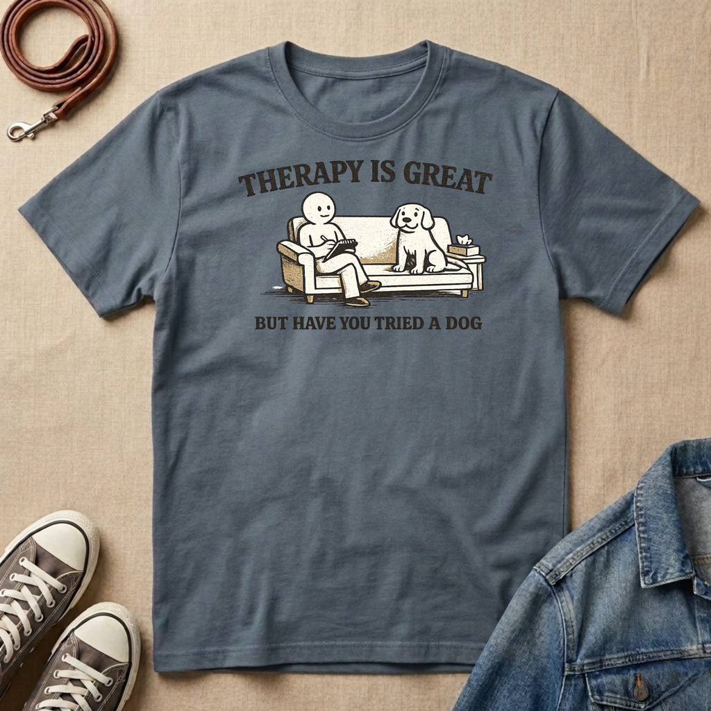 Therapy is Great, But Have You Tried a Dog T-shirt