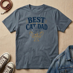 Best Cat Dad Trophy T-shirt