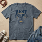 Best Dog Dad Trophy T-shirt