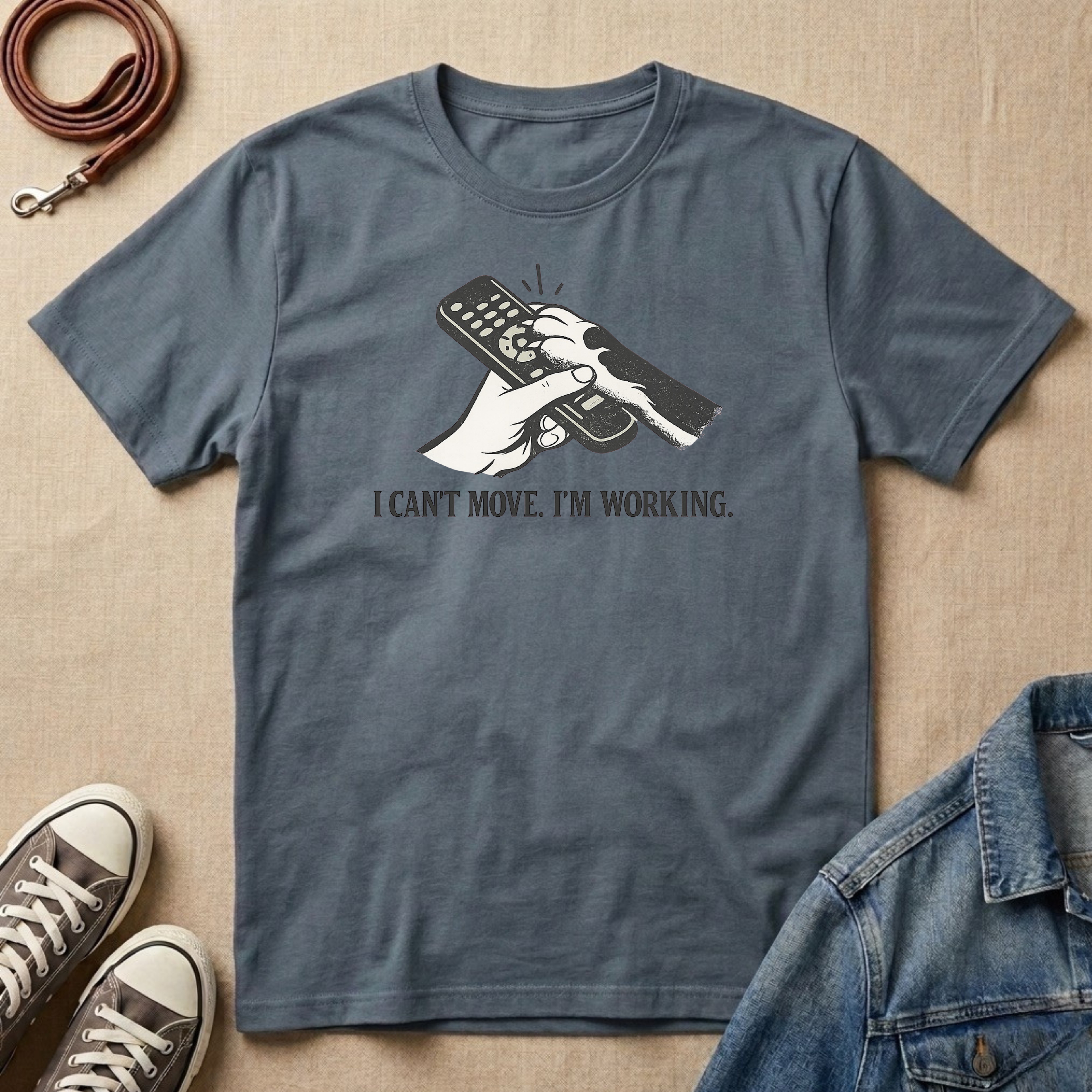 I Can't Move. I'm Working T-shirt