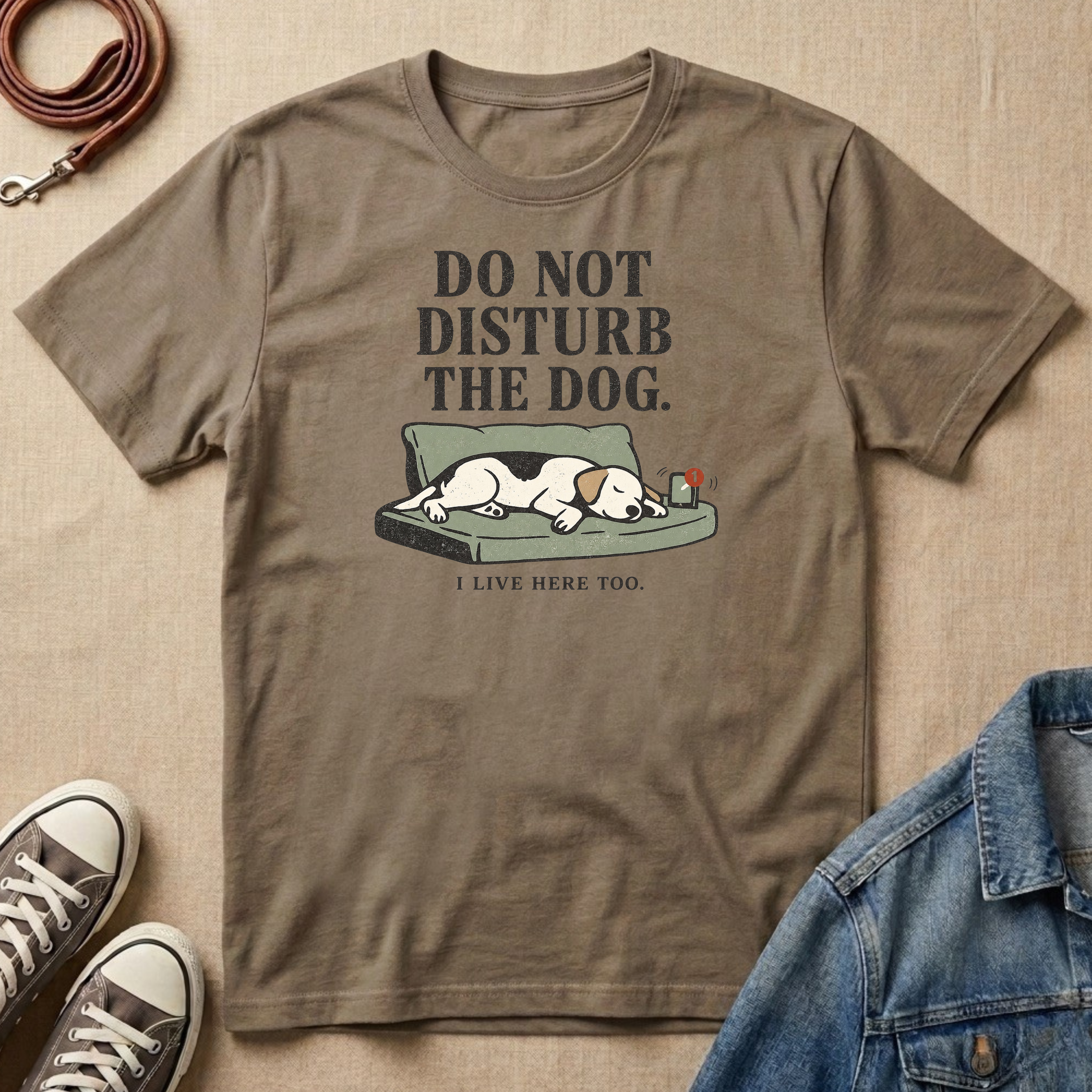 Do Not Disturb the Dog T-shirt