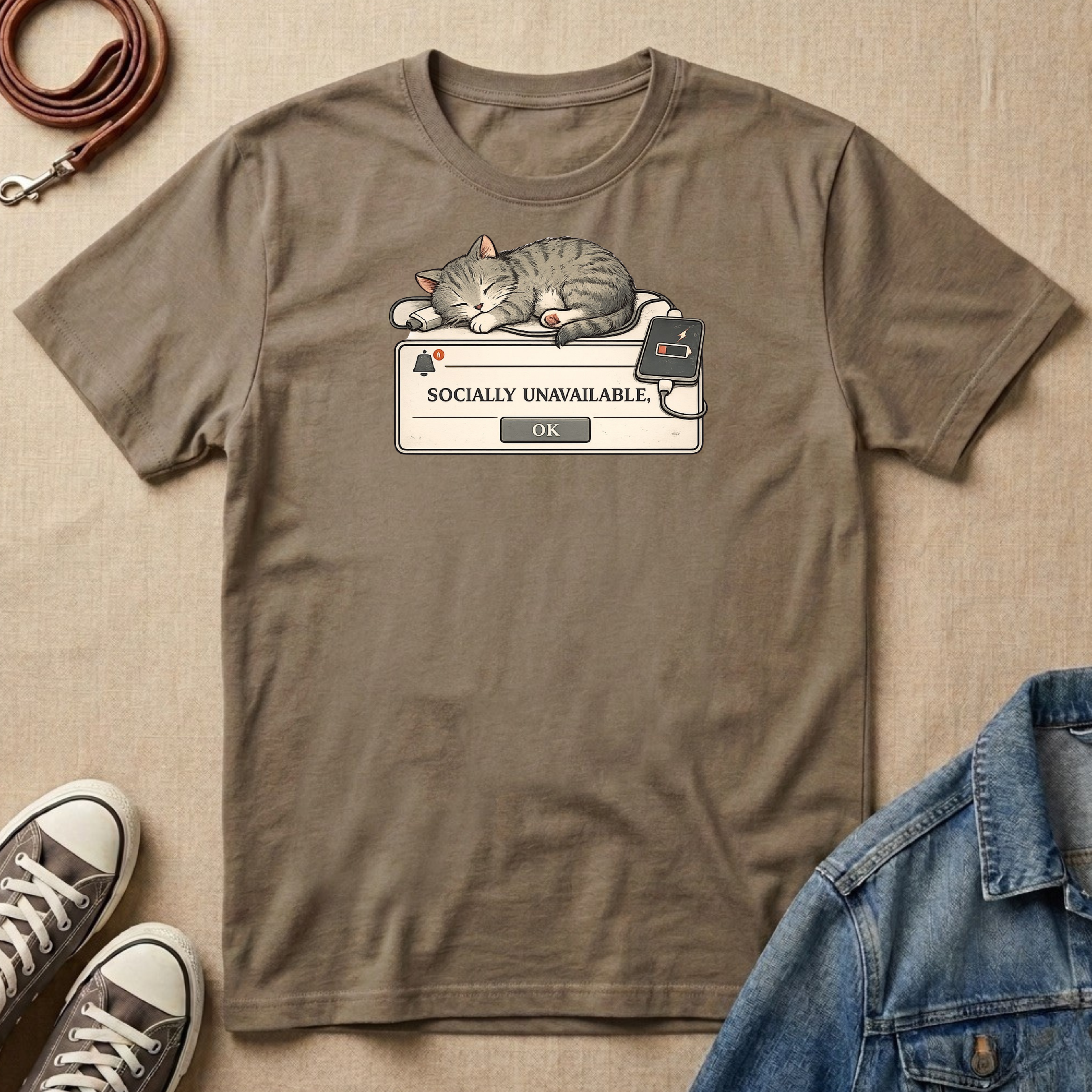 Socially Unavailable T-shirt