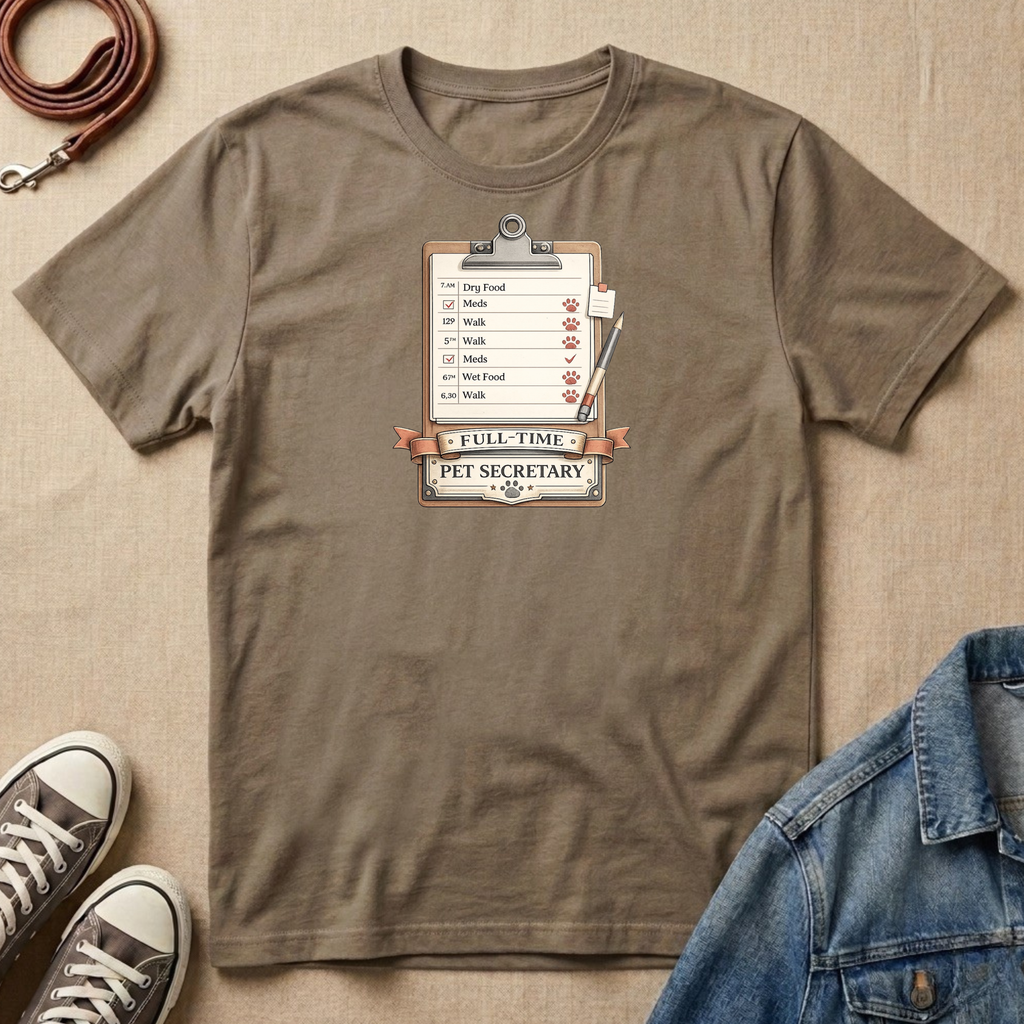 Full Time Pet Secretary T-shirt