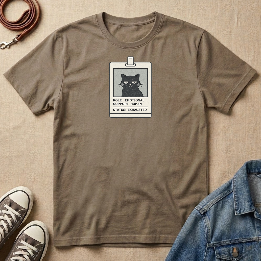 Role: Emotional Support Human T-shirt