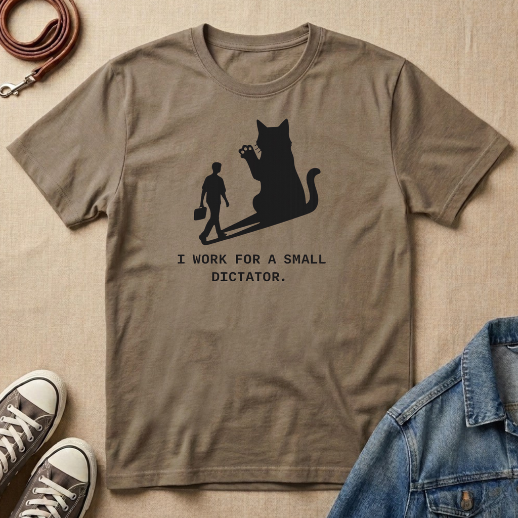 I Work For a Small Dictator T-shirt