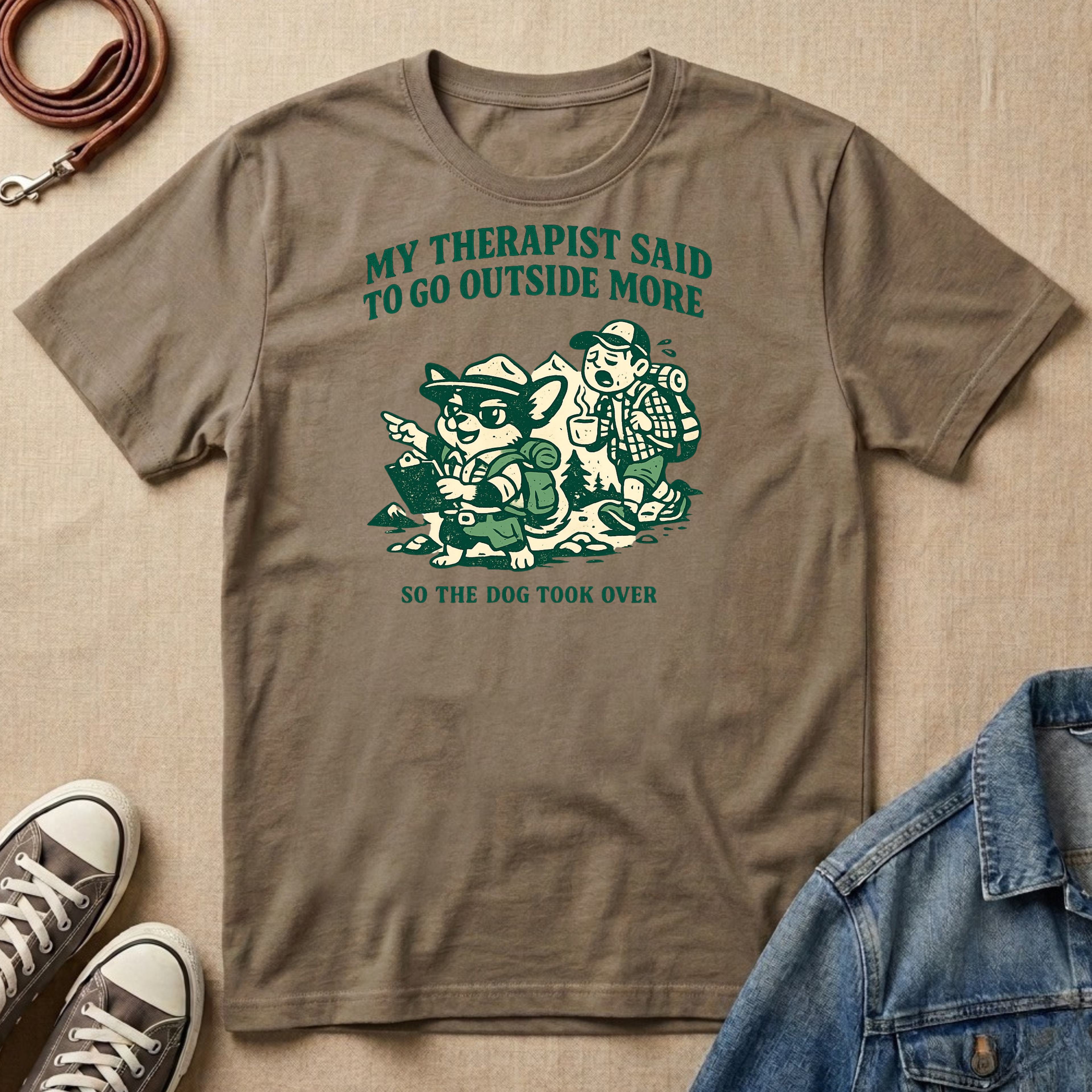 My Therapist Said to Go Outside More T-shirt