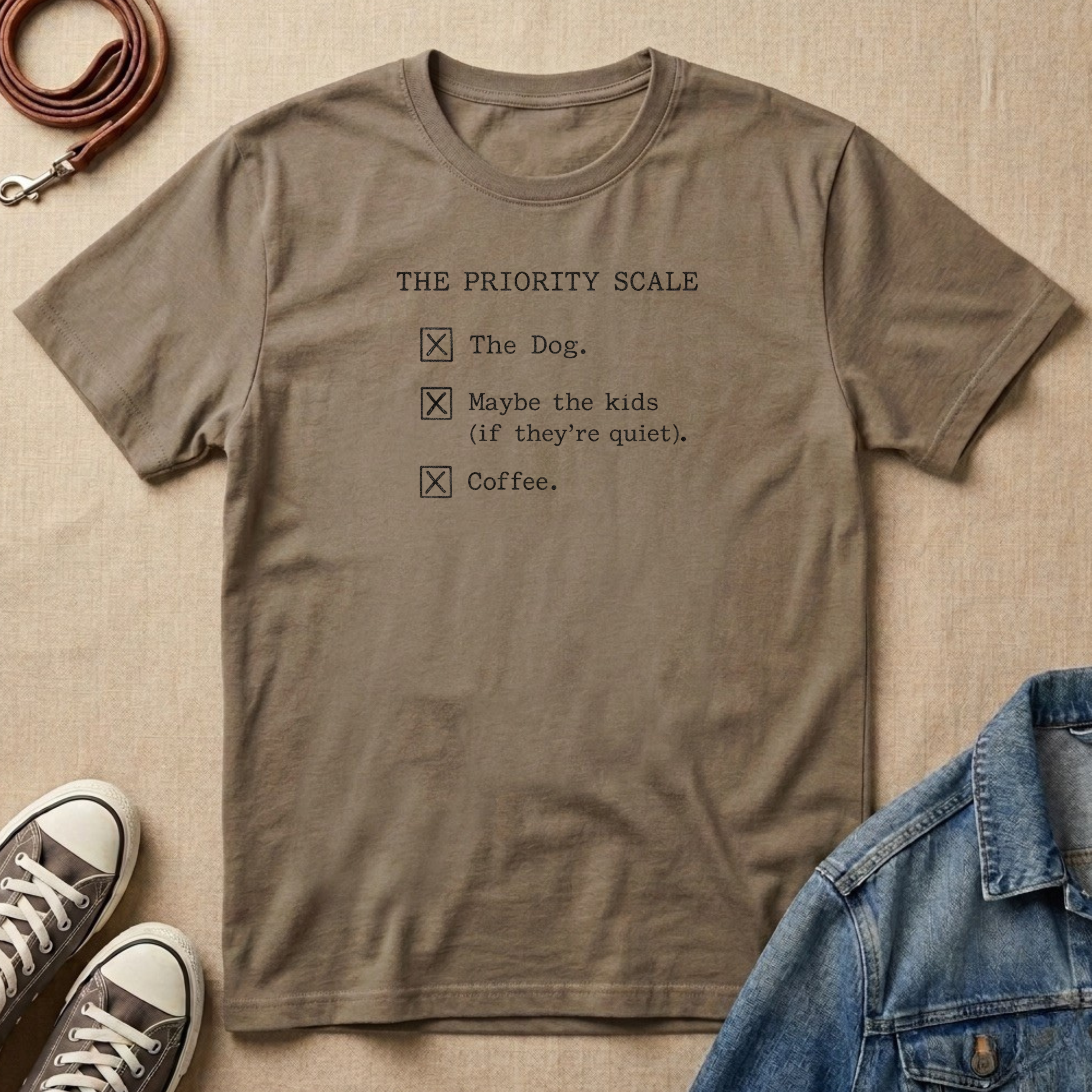 The Priority Scale T-shirt