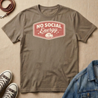 No Social Energy T-shirt