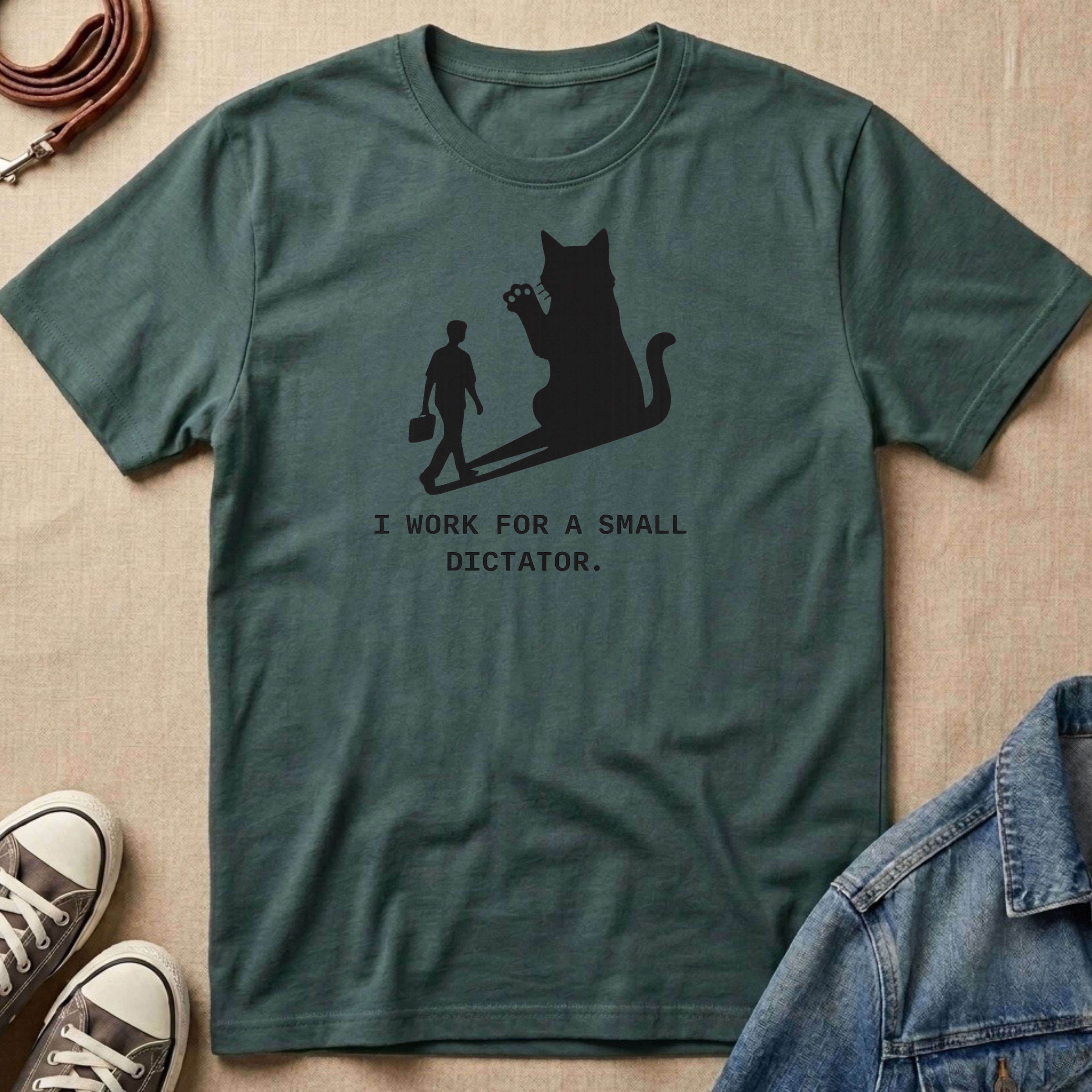 I Work For a Small Dictator T-shirt