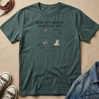 New Pet Parent Survival Kit T-shirt