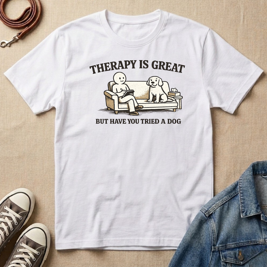 Therapy is Great, But Have You Tried a Dog T-shirt