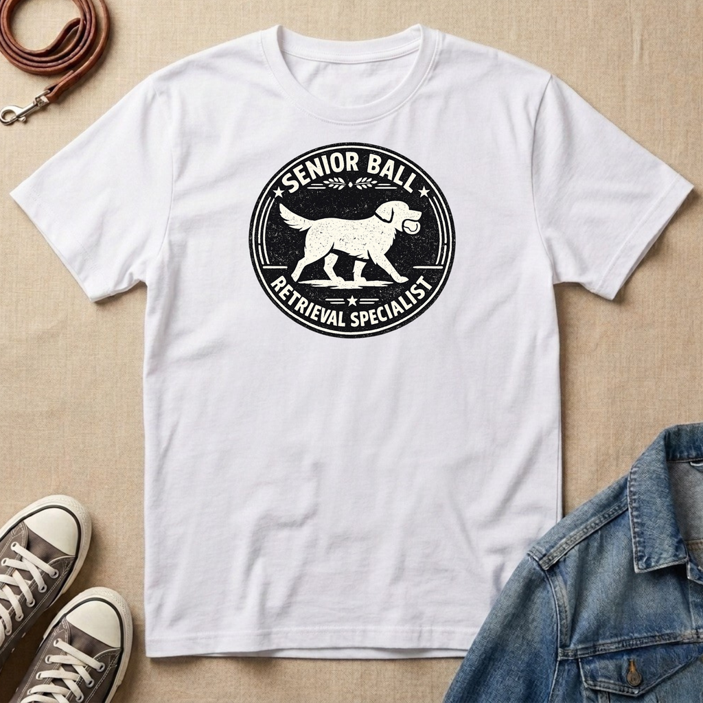 Senior Ball Retrieval Specialist T-shirt