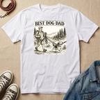 Best Dog Dad Walk T-shirt