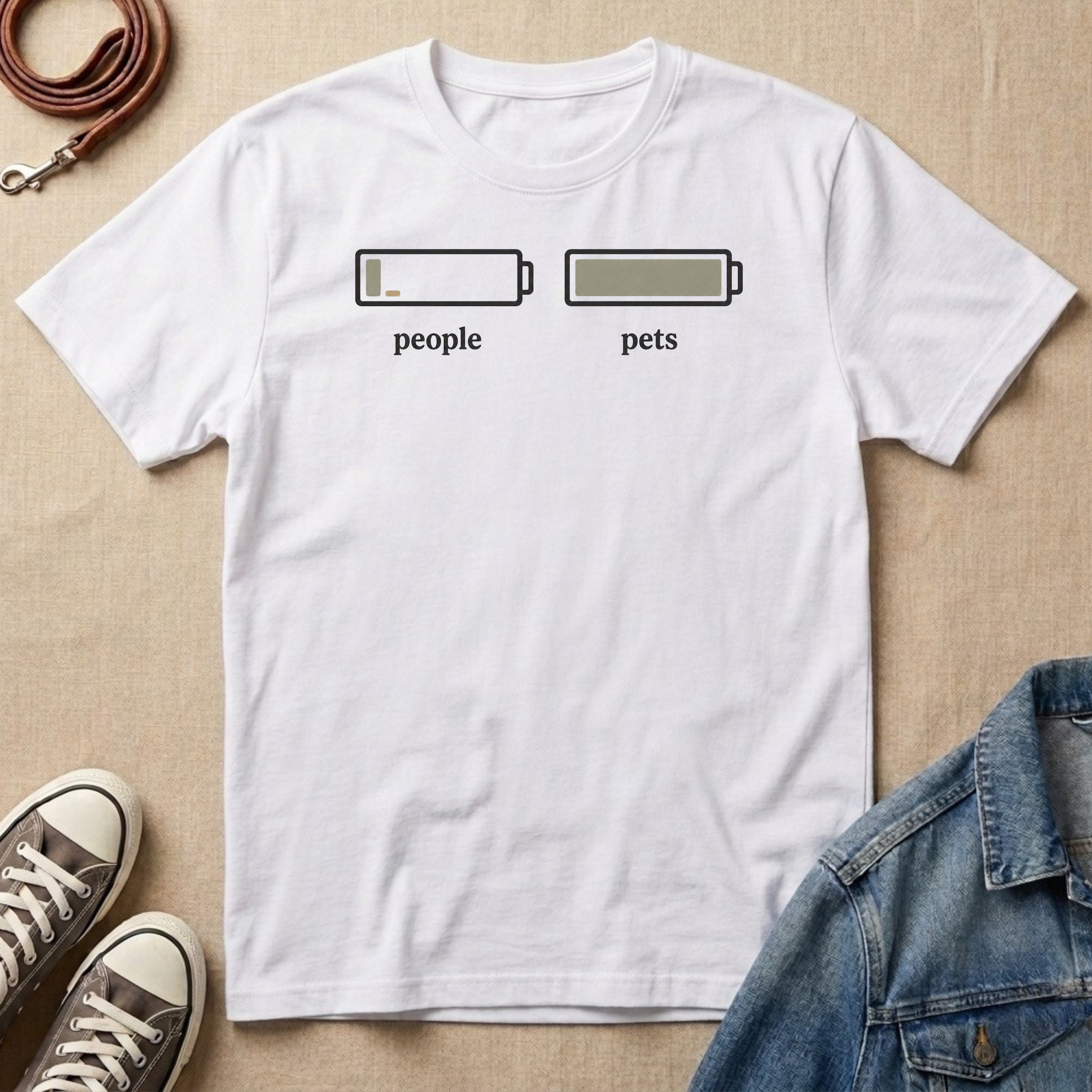 Pets Battery T-shirt