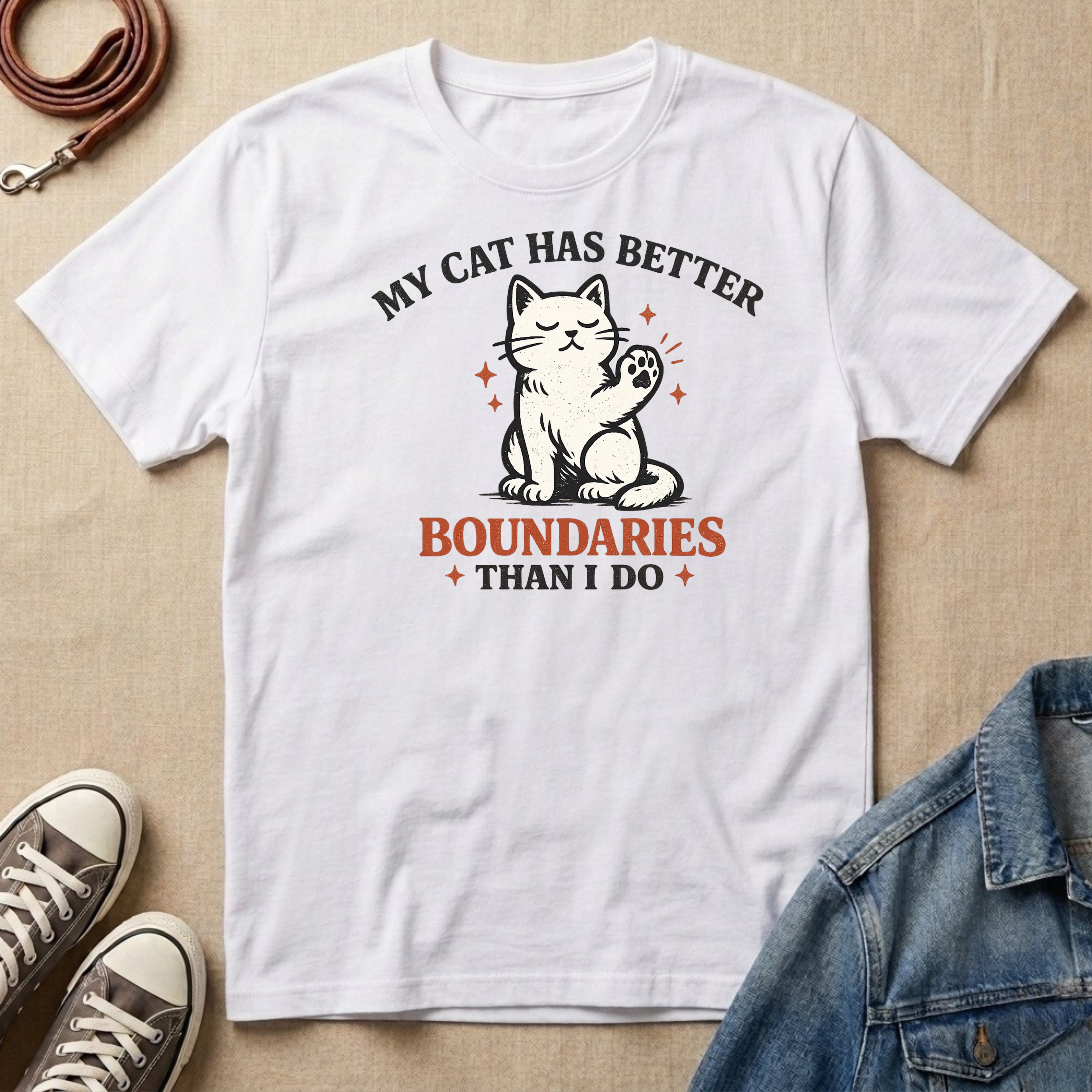 My Cat Has Better Boundaries T-shirt