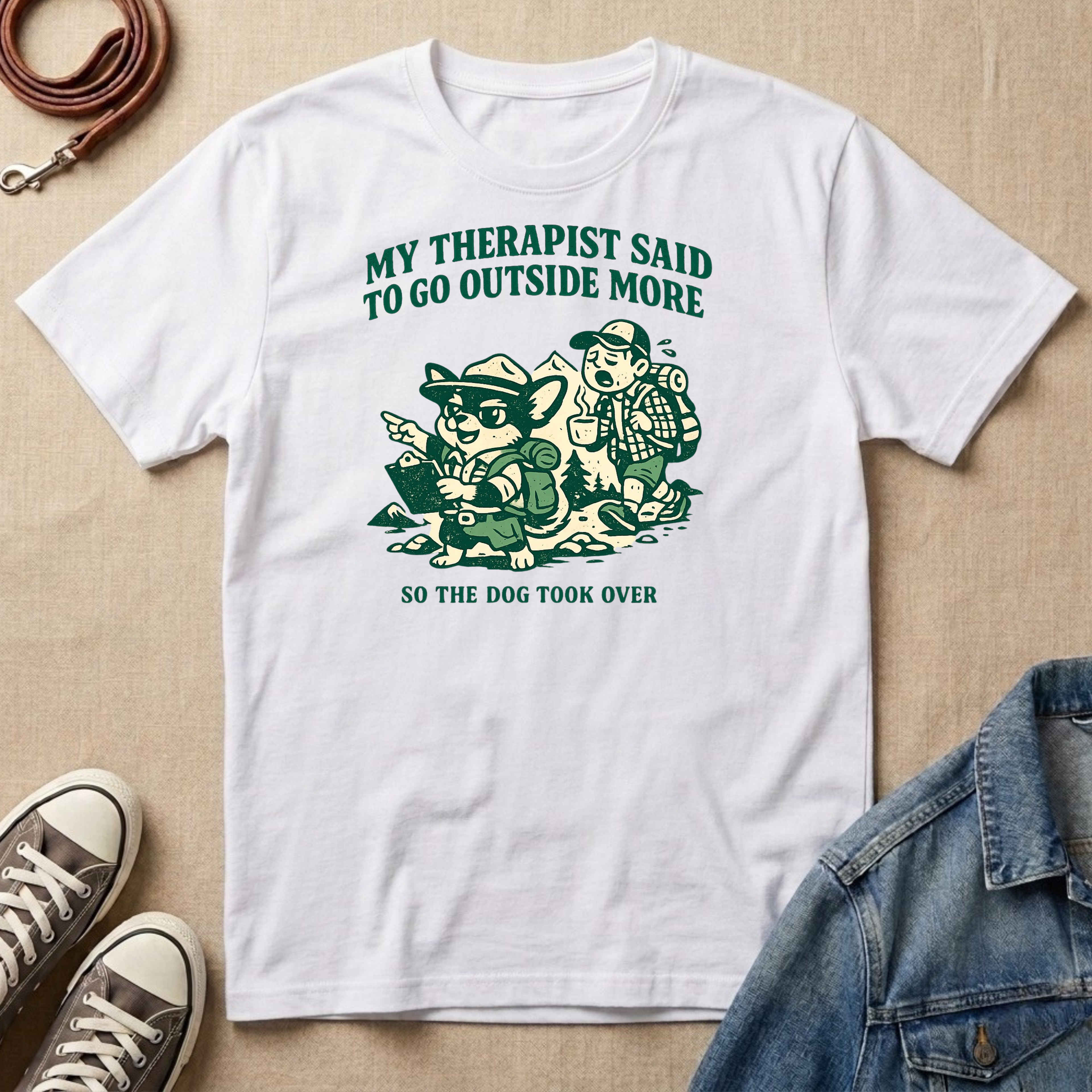 My Therapist Said to Go Outside More T-shirt