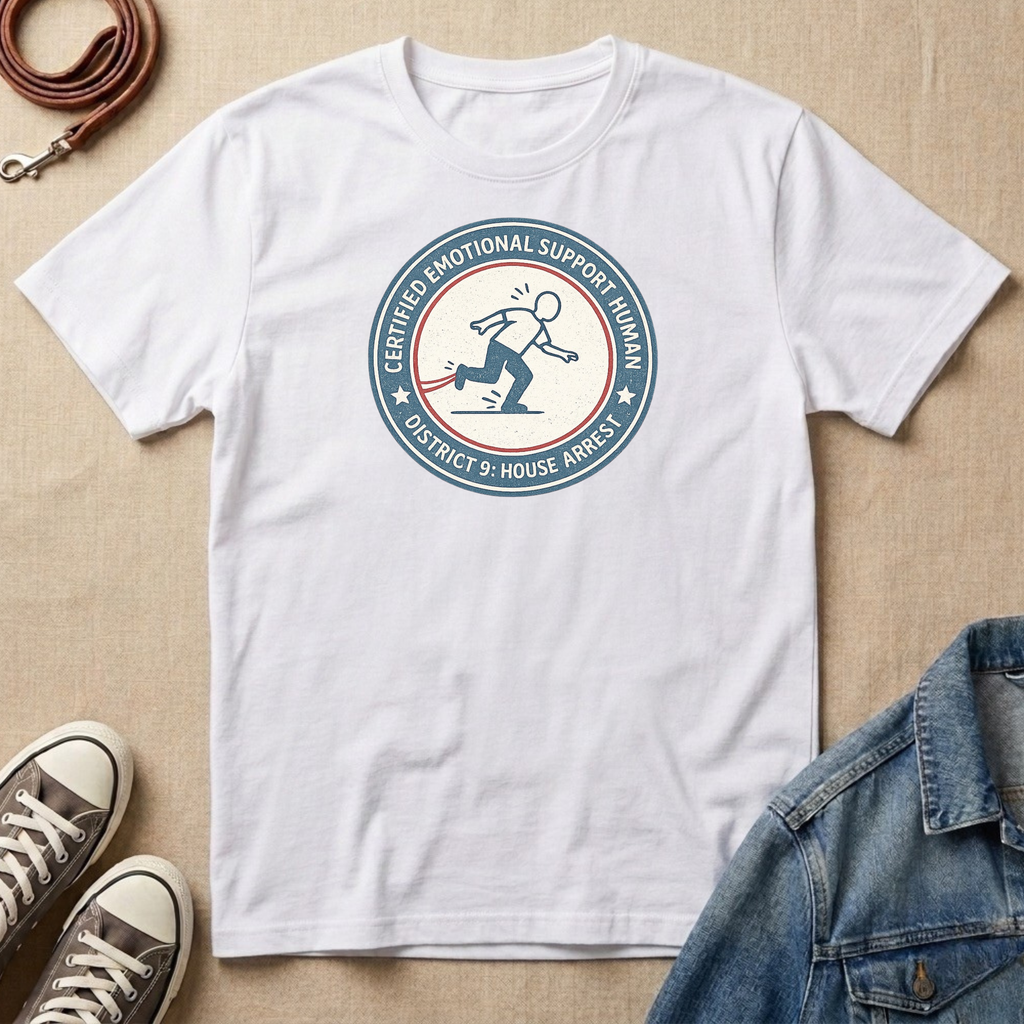 Certified Emotional Support Human T-shirt