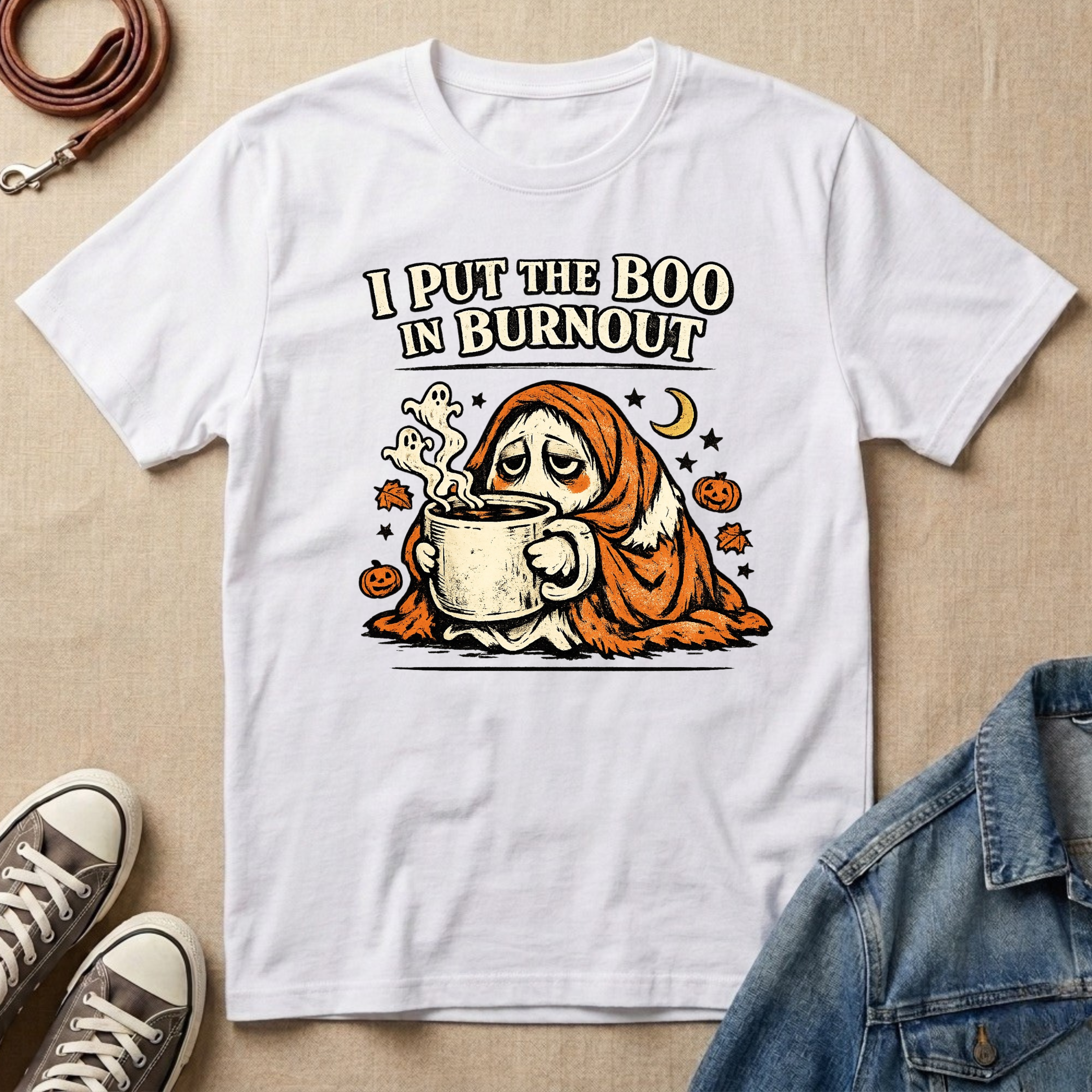 I Put the Boo in Burned Out T-Shirt