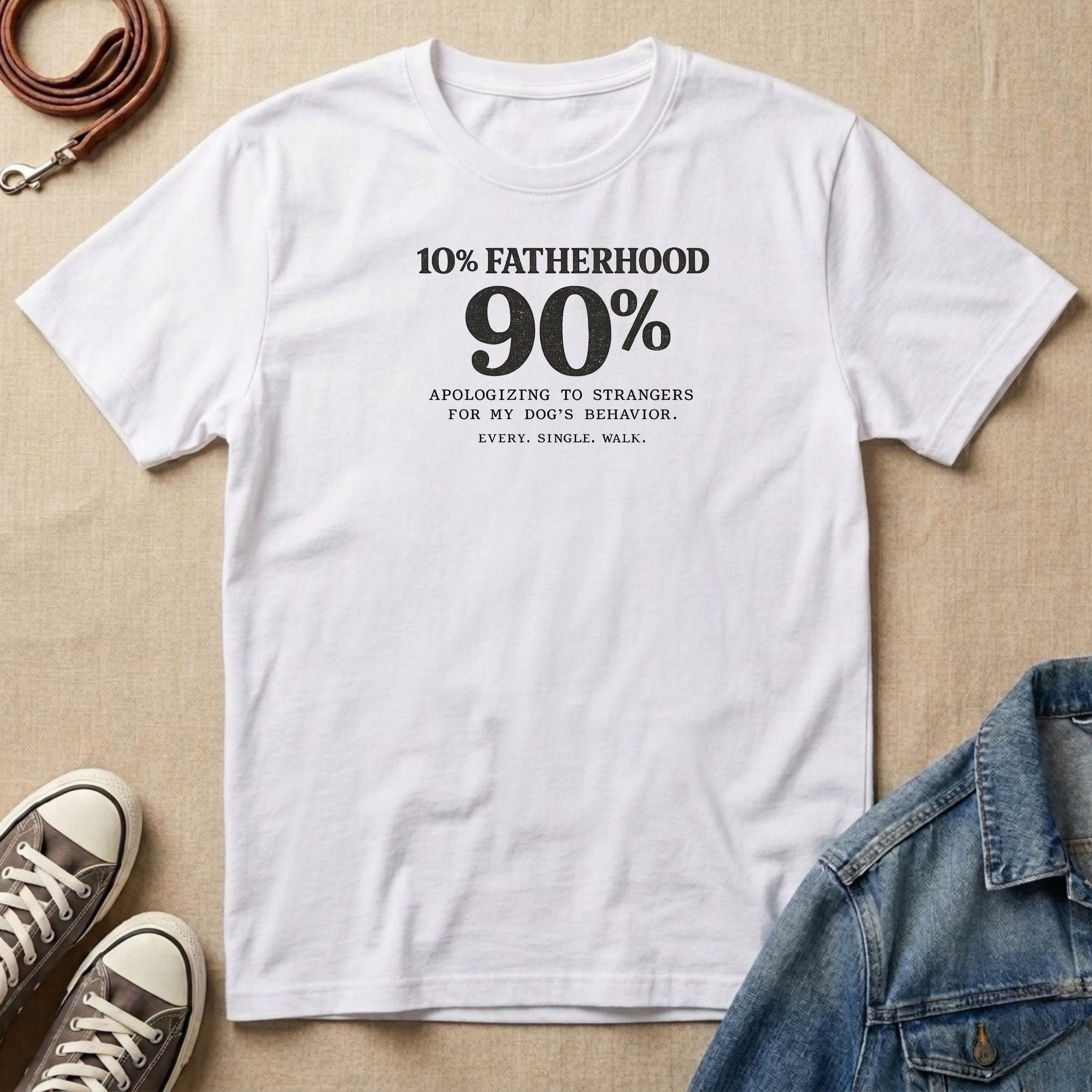 10% Fatherhood T-shirt
